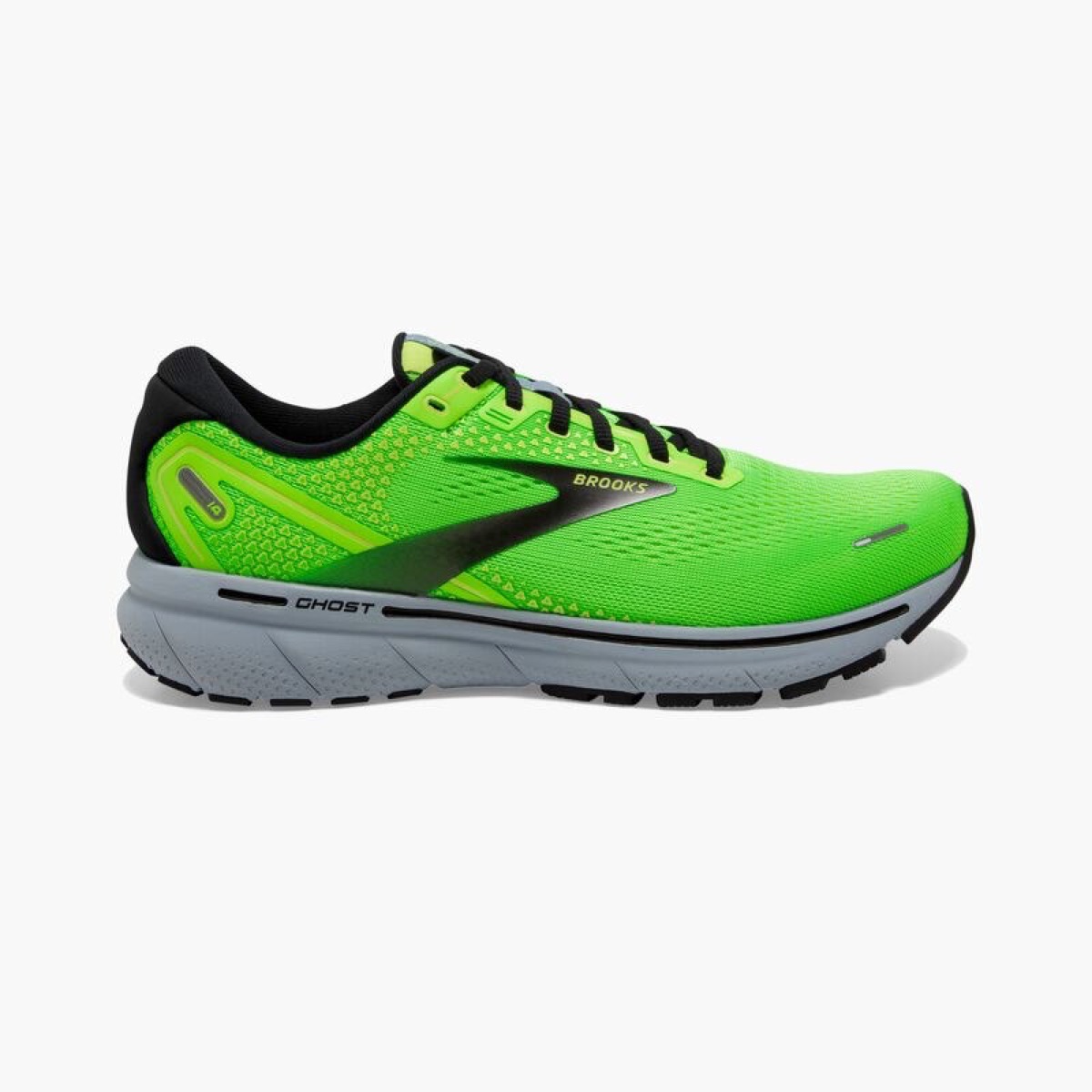 Brooks Ghost 14 in Green Gecko/Blue/Black