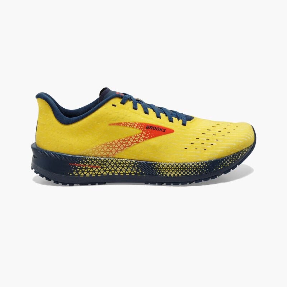 Brooks Hyperion Tempo in Maize/Titan/Cherry Tomato