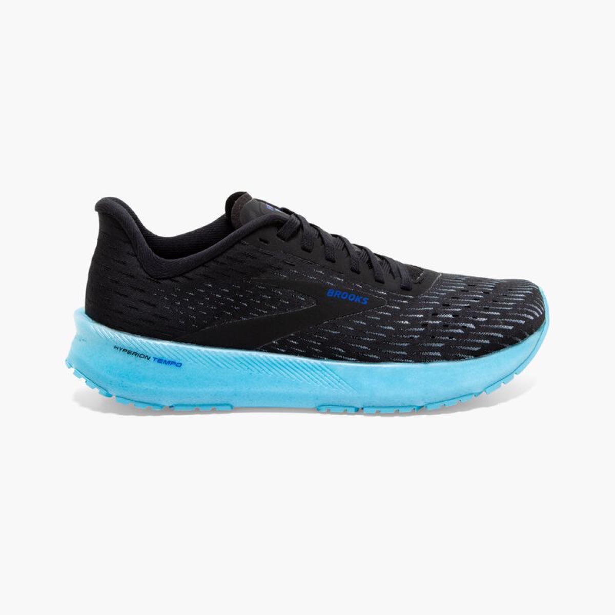 Brooks Hyperion Tempo in Black/Iced Aqua/Blue