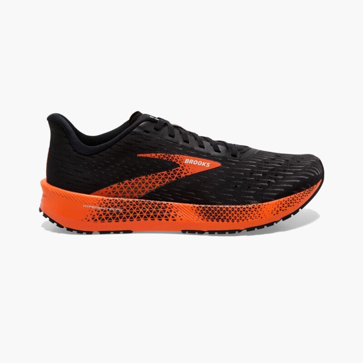 Brooks Hyperion Tempo in Black/Flame/Grey