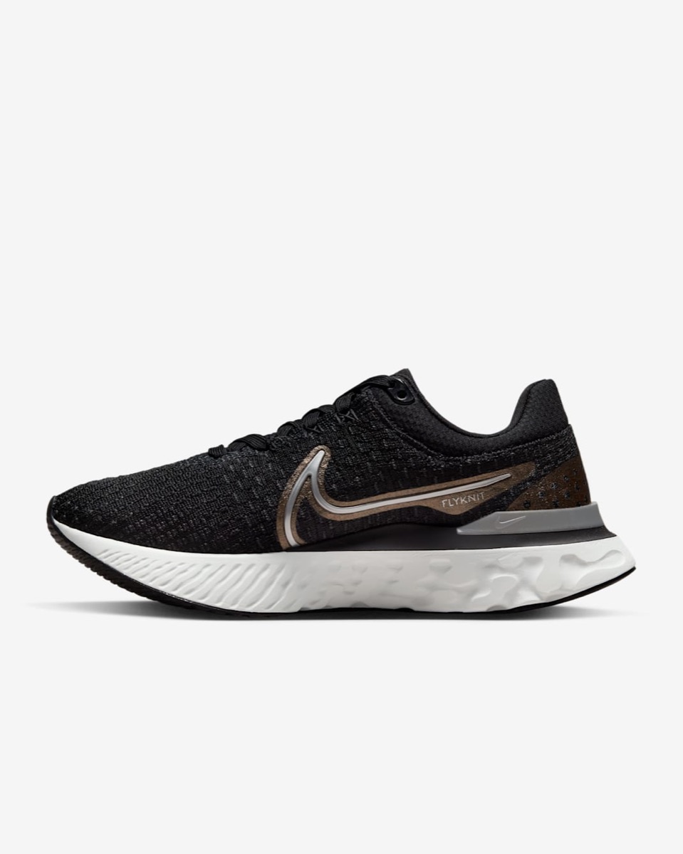 Nike Infinity Flyknit 3 in Black / Anthracite / Metallic Copper / Metallic Silver