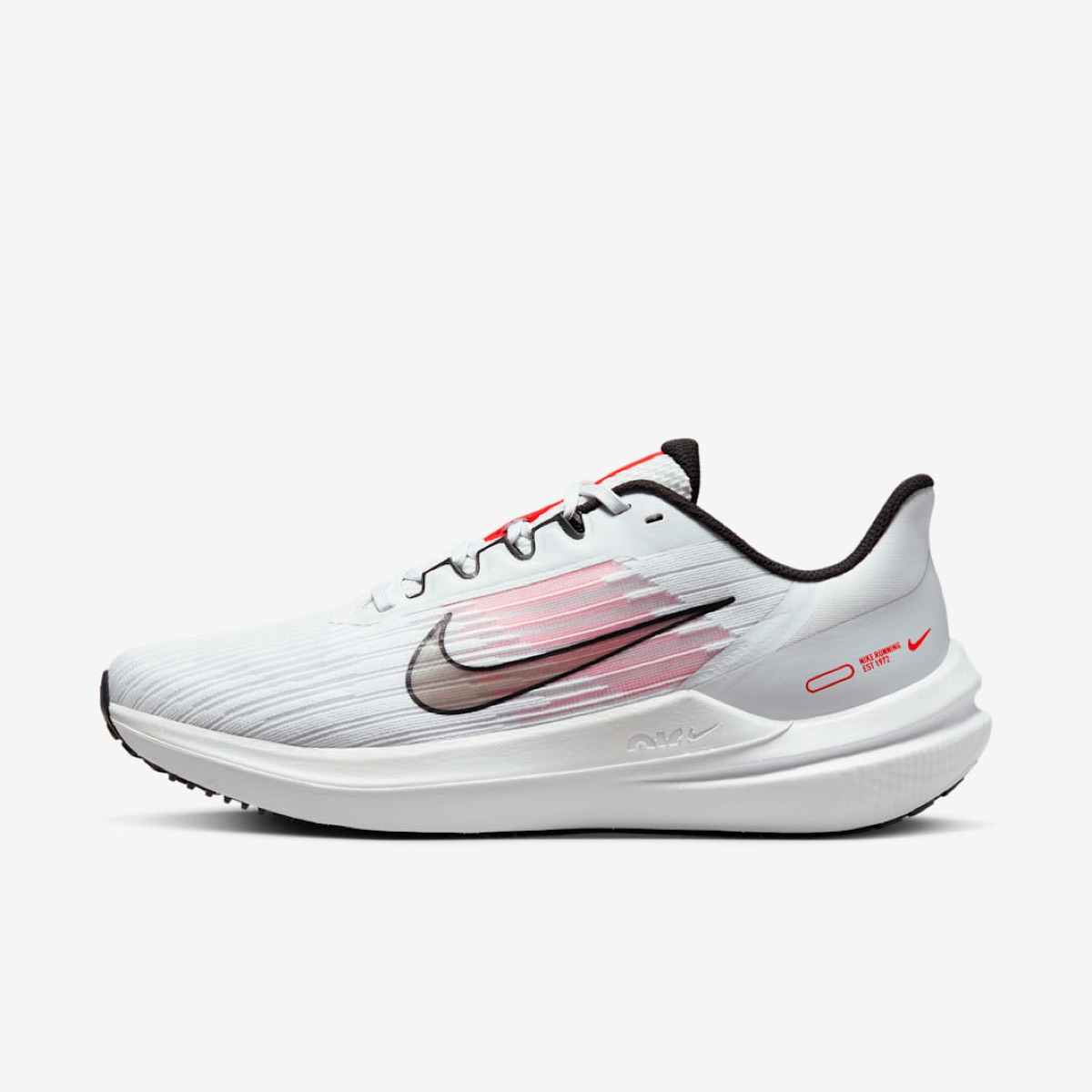 Nike Winflo 9 in Photon Dust / White / Platinum Tint / Black