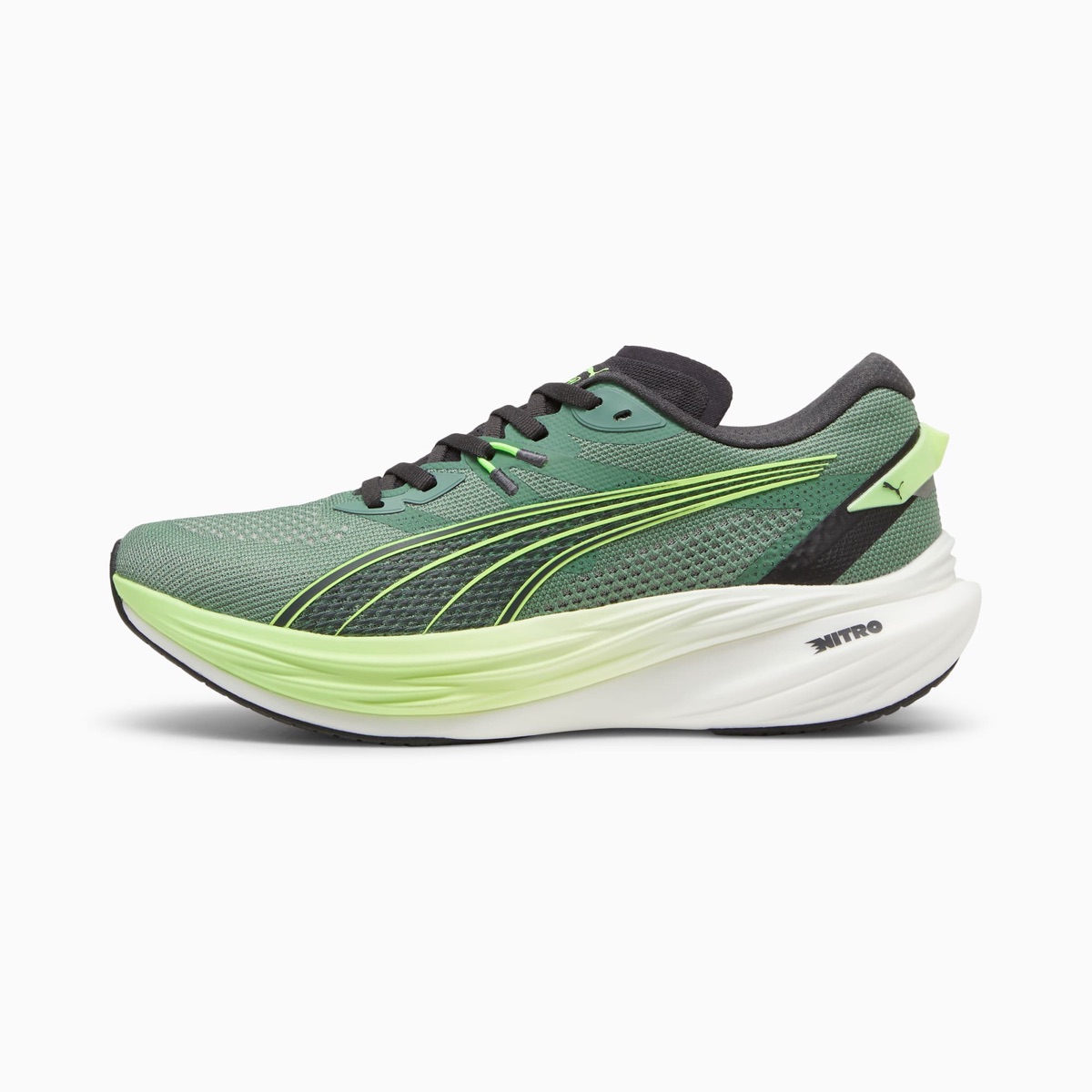 PUMA Deviate Nitro 3 in Eucalyptus-Fizzy Apple