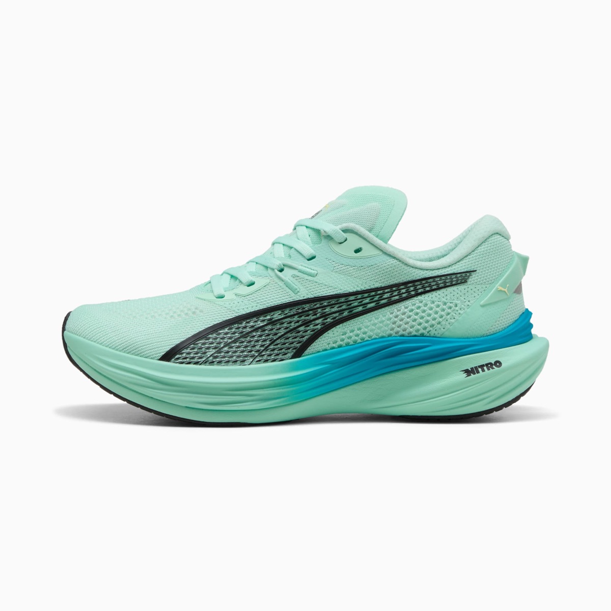 PUMA Deviate Nitro 3 in Mint Melt-Speed Blue