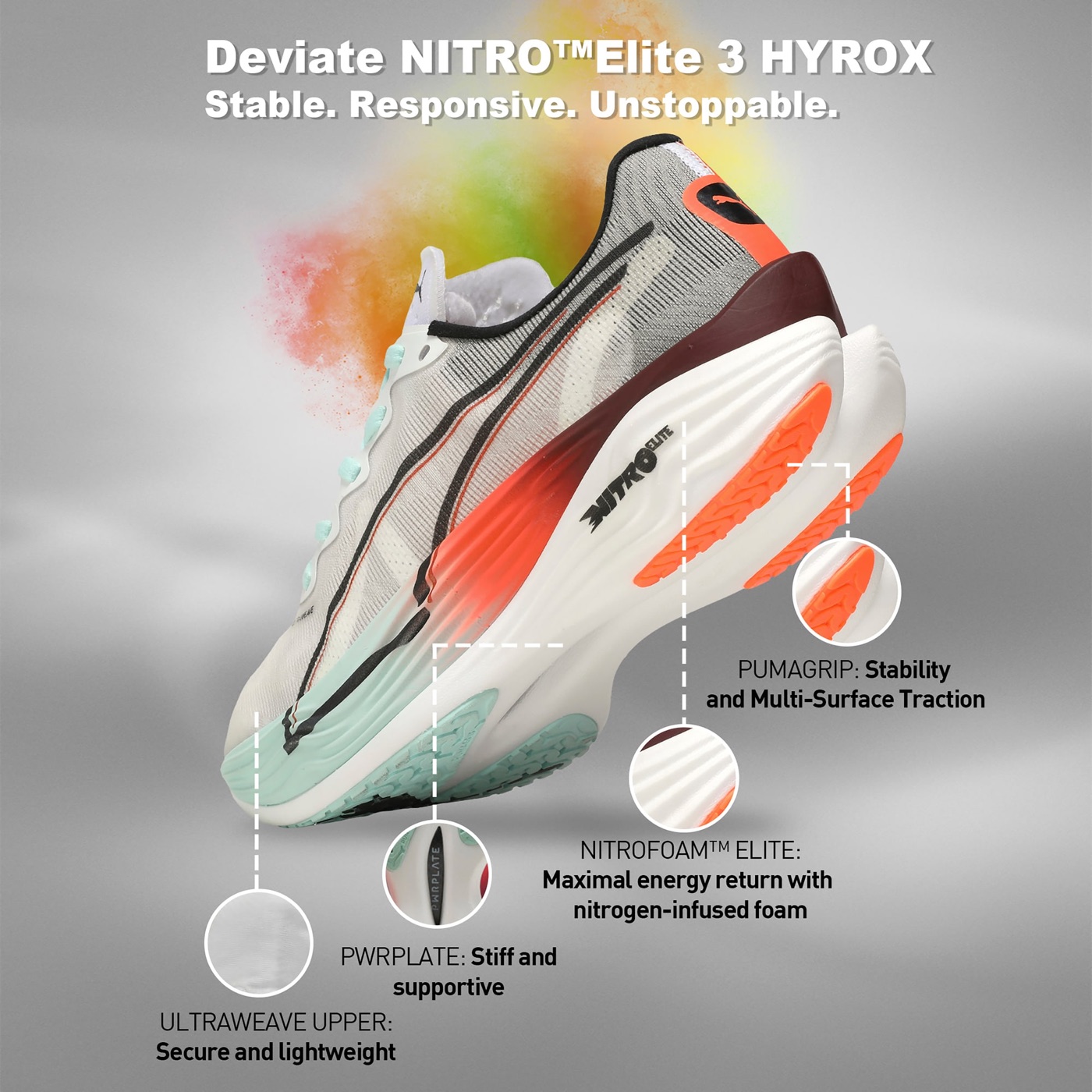 PUMA Deviate NITRO Elite 3 PUMA x HYROX edition product image