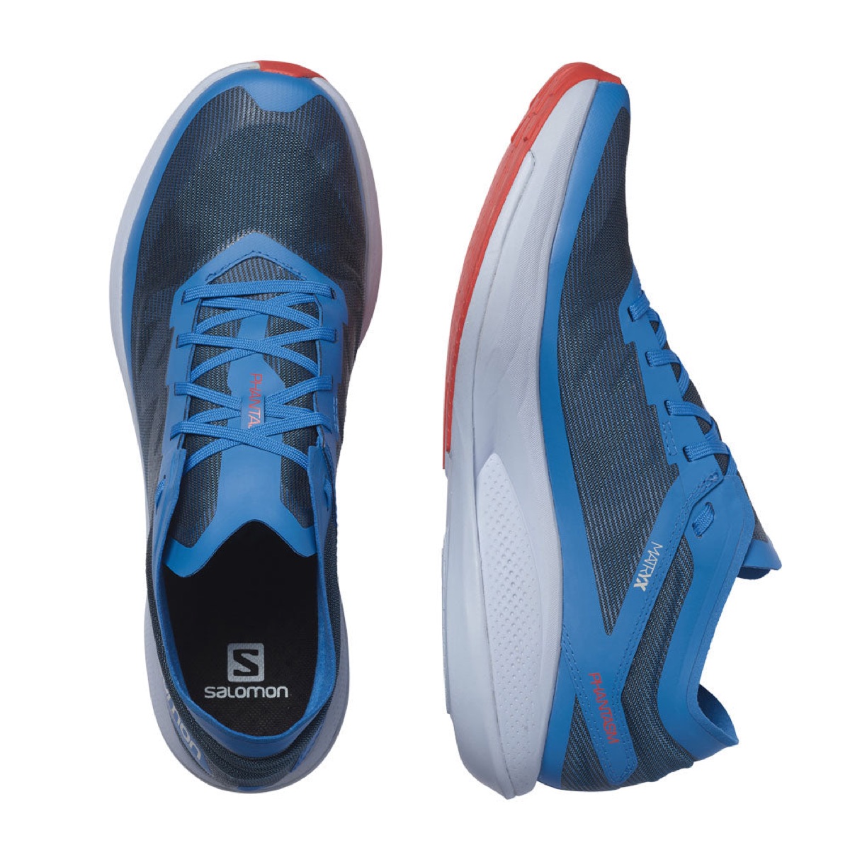 Salomon Phantasm in Indigo Bunting / Kentucky Blue / Poppy Red