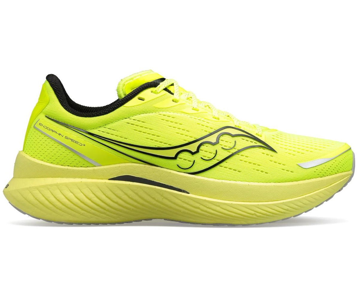 Saucony Endorphin Speed 3 in Citron / Fog