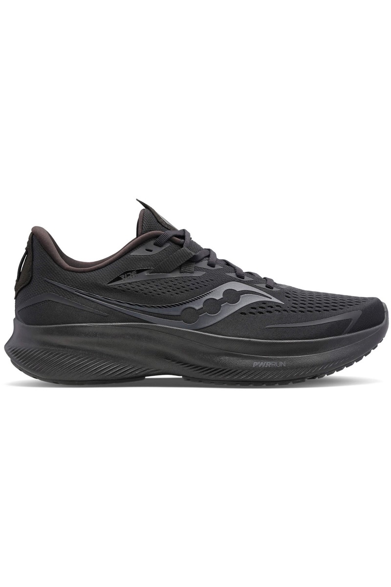 Saucony Ride 15 in Triple Black